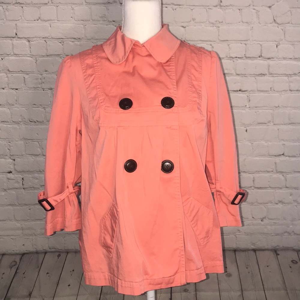 Coral Peacoat
